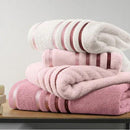 10 Peças Toalhas Banho Gigante Fio Penteado Lumina Kit